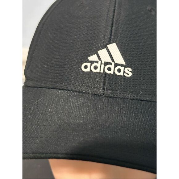 NEW WITH TAGS adjustable black and white UNISEX ADIDAS hat OSFM - Picture 2 of 7
